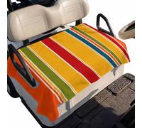 Retro Minimalist Striped Golf Cart Seat Towel Blanket Towel Blanket | Golf Cart Towel Blanket Absorbent Comfortable Golf Cart Seat Blanket for Women Sports