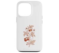 Retro Minimalist Tomato Vine Urban Gardener Aesthetic Case for iPhone 13 Pro