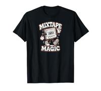 Retro Mixtapes Aesthetic 80s 9 Music Old Tape Cassette T-Shirt