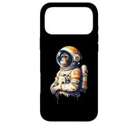 Retro Monkey Space Astronaut Chimp Art Funny Sci-Fi Design Case for iPhone 17 Pro Max