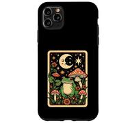 Retro Moon Frog Tarot Card Mushroom Aesthic Cottagecore Case for iPhone 11 Pro Max