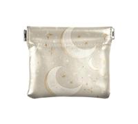 Retro Moons Boho Stars Tarot Astrology Fashion Women's Leather Coin Purse Fancy Jewelry Organizer for Men Women Travel soporte de monedas para
