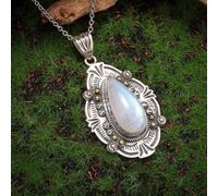 Retro moonstone necklace, holiday and daily wear accessories | A variety of resurrection styles, suitable for daily life, party queues, vacations, and birthday gift accessories