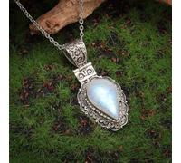 Retro moonstone necklace, holiday and daily wear accessories | A variety of resurrection styles, suitable for daily life, party queues, vacations, and birthday gift accessories