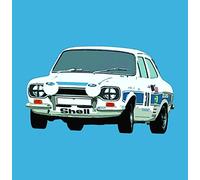 Retro Motor Company Ford Escort MK1 RS2000 Greeting Card
