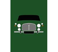 Retro Motor Company Rover P5 Greeting Card