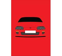 Retro Motor Company Toyota Supra MK4 Greeting Card