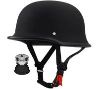 Retro Motorcycle Half Helmet, DOT/ECE Approved Vintage Half Shell Helmet, Electric Bike Scooter Men and Women Riding Jet Helmet Cruiser Chopper Anti-Collision Helmet 2,4XL