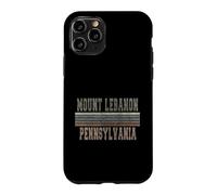 Retro Mount Lebanon Pennsylvania Case for iPhone 11 Pro