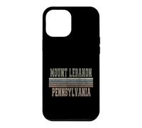 Retro Mount Lebanon Pennsylvania Case for iPhone 12 Pro Max