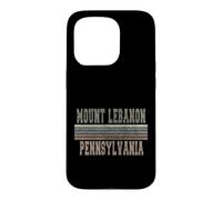 Retro Mount Lebanon Pennsylvania Case for iPhone 15 Pro