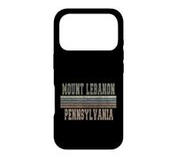 Retro Mount Lebanon Pennsylvania Case for iPhone 17 Pro