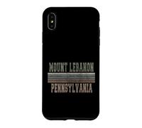Retro Mount Lebanon Pennsylvania Case for iPhone XS Max