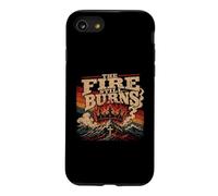 Retro Mountain Cross The Fire Still Burns Case for iPhone SE (2020) / 7/8