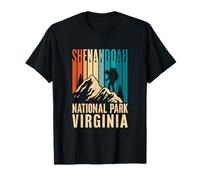 Retro Mountain Hiking Shenandoah Virginia Vintage 1980s T-Shirt