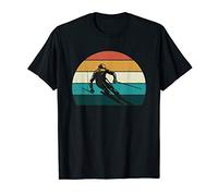 Retro Mountain Skier: Vintage Downhill Ski / Skis Slope Gift T-Shirt