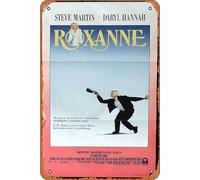 Retro Movie Poster ROXANNE Original Daybill Movie Poster Steve Martin Daryl Hannah Tin Sign 8x12 Inches,Vintage of Classic Old Film Poster Metal Sign TV Bar Gift Karaoke Music Club Restaurant Man Cave