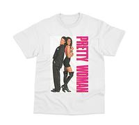 Retro Movie Poster Style Inspired by Pretty Woman DTG Printed T-Shirt (Medium) White