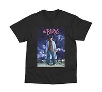 Retro Movie Poster Style Inspired by The Burbs DTG Printed T-Shirt (XL) Black