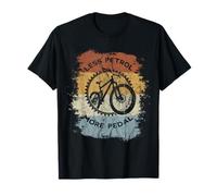 Retro MTB Mountainbiking for Climate Protection T-Shirt