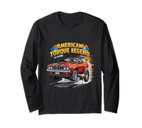 Retro Muscle Car Performance Automotive Culture Long Sleeve T-Shirt