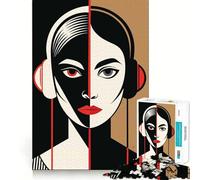 Retro Music Beats 1000 Piece Jigsaws for Adults Puzzle Boost Recall Anxiety Relief Accurate Edge Xmas Surprise (50x75cm)