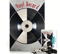 Retro Music Beats Hard Jigsaw Puzzle for Adults 1000 Pieces Recall Boost Quiet Calm Smooth Cut Classic Gift (50x75cm)
