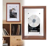 Retro Music Photo Frame CD Player, Portable Vertical Cd Player