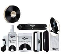 Retro Musique Complete Vinyl Record Cleaning Kit, Housed in a Retro Metal Tin. Includes Everything You Could Possibly need! Carbon Fibre Anti Static Brush, Micro Fibre Brush, Stylus Brush, and more