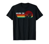 Retro Musk Ox - Musk Ox Muskox T-Shirt