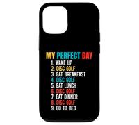 Retro - My Perfect Day - Wake Up - Disc Golf Case for iPhone 12/12 Pro