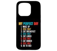 Retro - My Perfect Day - Wake Up - Disc Golf Case for iPhone 15 Pro