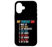 Retro - My Perfect Day - Wake Up - Disc Golf Case for iPhone 16