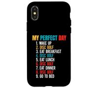 Retro - My Perfect Day - Wake Up - Disc Golf Case for iPhone X/XS