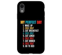 Retro - My Perfect Day - Wake Up - Disc Golf Case for iPhone XR