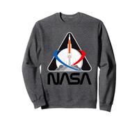Retro NASA Worm Logo Artemis 1 Patch SLS Rocket Moon Mission Sweatshirt