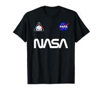 Retro NASA Worm Logo Meatball Artemis 1 Patch SLS Rocket T-Shirt