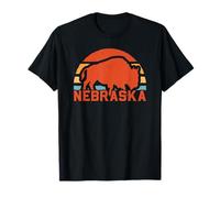 Retro Nebraska Bison T-Shirt