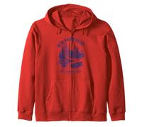 Retro New Hampshire State Shirt Est 1788 White Mountains Zip Hoodie