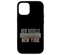 Retro New Rochelle New York Case for iPhone 12/12 Pro