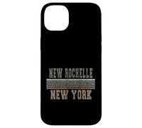 Retro New Rochelle New York Case for iPhone 14 Plus