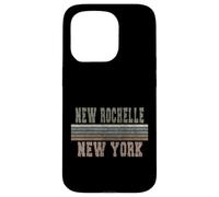 Retro New Rochelle New York Case for iPhone 15 Pro
