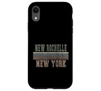 Retro New Rochelle New York Case for iPhone XR