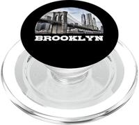 Retro New York Brooklyn Bridge Vintage City Skyline NYC NY PopSockets PopGrip for MagSafe