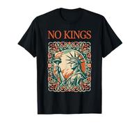 Retro No King Freedom Liberty Vintage Patriotic T-Shirt