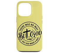 Retro No Way But God Uplifting - Faith Motivation Christian Case for iPhone 13 Pro