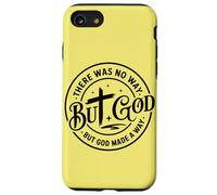 Retro No Way But God Uplifting - Faith Motivation Christian Case for iPhone SE (2020) / 7/8