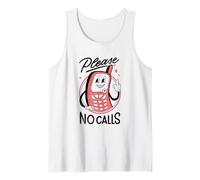 Retro Nokia Vintage Cell Phone Nostalgia for Introverts Tank Top