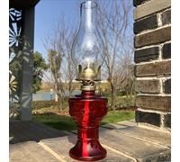 Retro Nostalgia Hurricane Lamp Simple Glass Lamp Compatible with Home Lighting Decoration Emergency Light Old Fashioned Kerosene Light