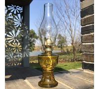Retro Nostalgia Hurricane Lamp Simple Glass Lamp Compatible with Home Lighting Decoration Emergency Light Old Fashioned Kerosene Light